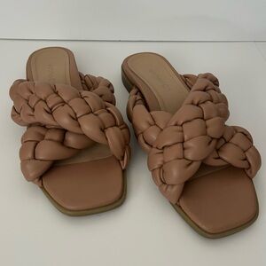 Vionic Kalina Braided Slide Slip On Sandal Size 8.5